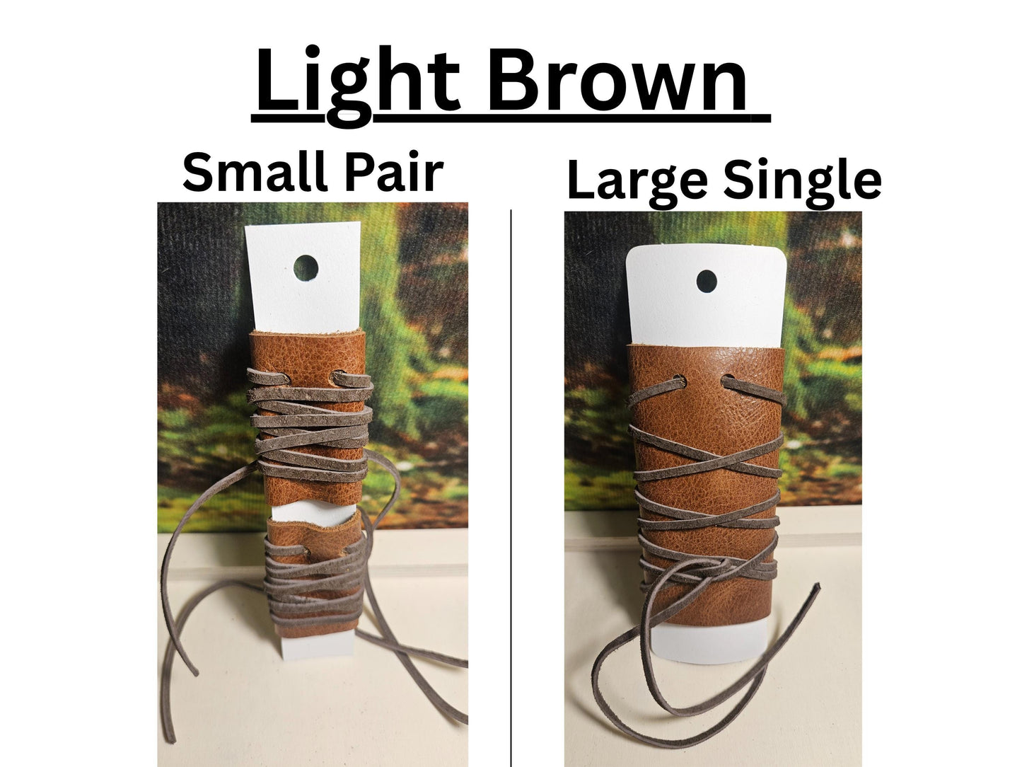 Leather Hair Wraps/ Leather and Suede Ponytail Holders/ Small Pair or Single Large/ Hair Cuffs/ Biker/ Renaissance/ Choose Color/ Elven Soul