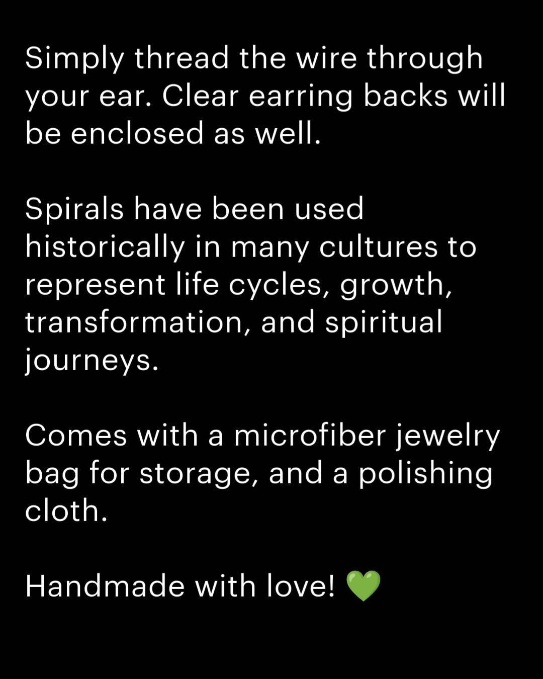 Sterling Silver Spiral Teardrop Hoop Earrings | Small Delicate Threaders | Hammered Swirl | Minimalist | Handmade Jewelry by Elven Soul