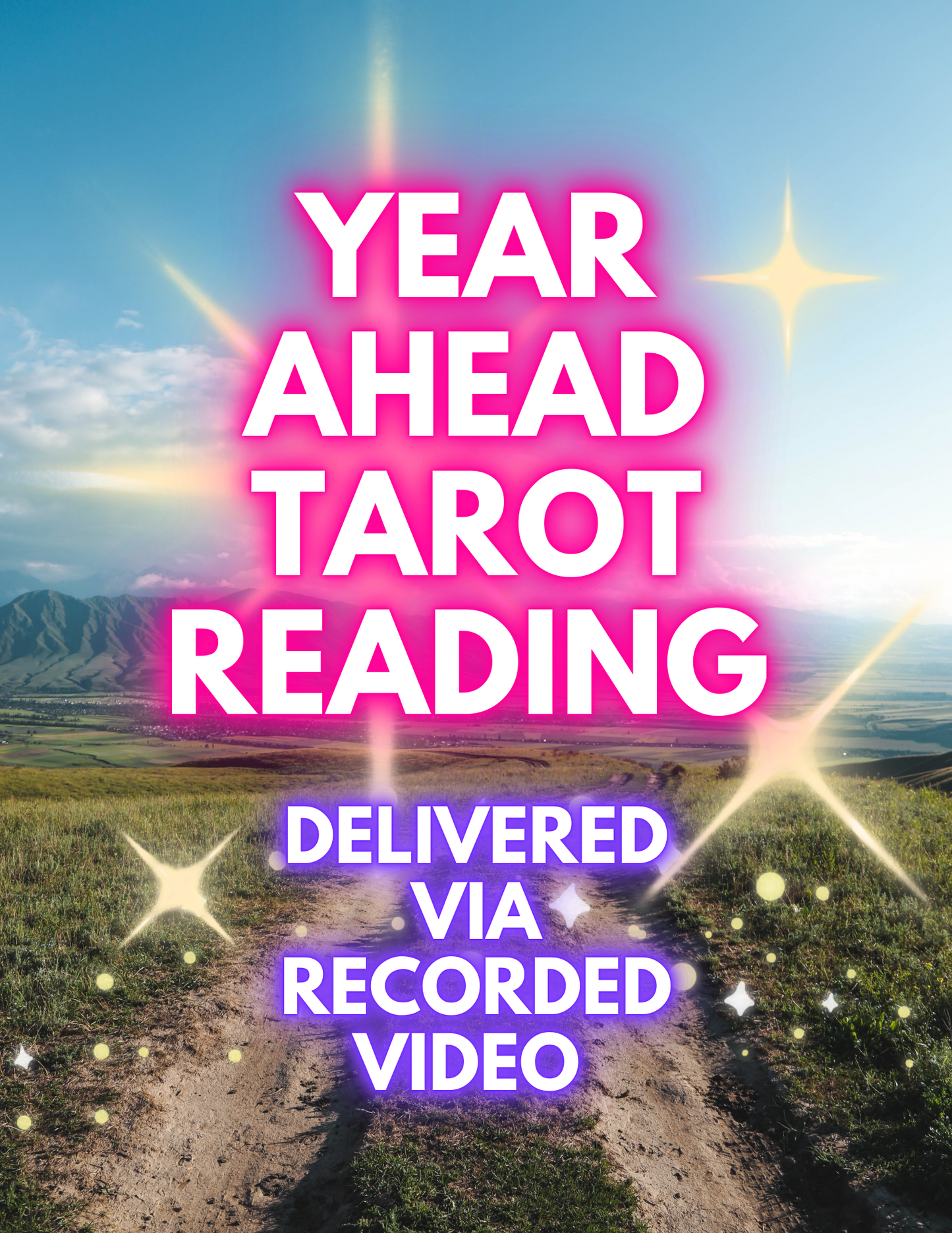 Year Ahead Tarot Card Reading/ Delivered via Recorded Video Within 72 Hours